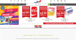 Desktop Screenshot of jjfoodservice.com